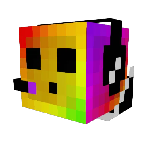 Capitain_Obvious Minecraft avatar head, 3D render