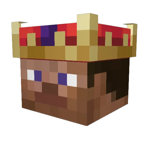Capitain_Sword Minecraft avatar head, 3D render