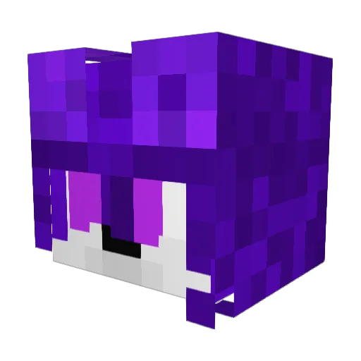 CapitalQQueer Minecraft avatar head, 3D render