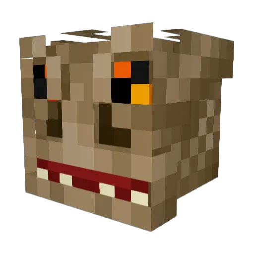 CapitalSupremacy Minecraft avatar head, 3D render