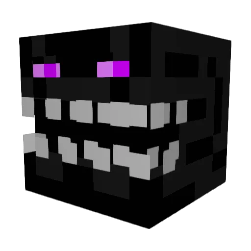 Capitandino Minecraft avatar head, 3D render