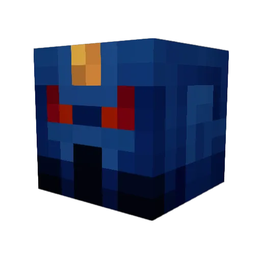 Capitano_Aquila Minecraft avatar head, 3D render