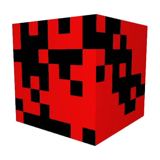CapnRis Minecraft avatar head, 3D render