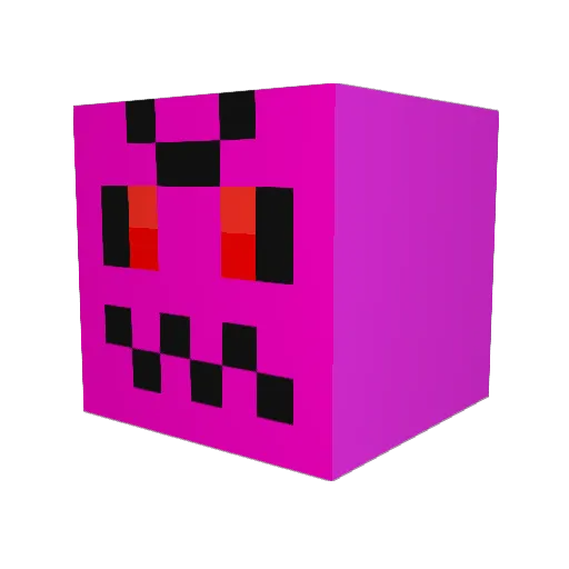 CapnbArMy Minecraft avatar head, 3D render