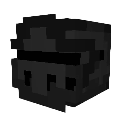 Capo064 Minecraft avatar head, 3D render