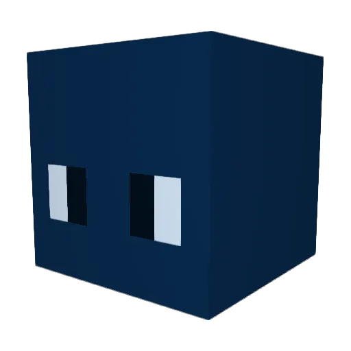 CapoJW Minecraft avatar head, 3D render