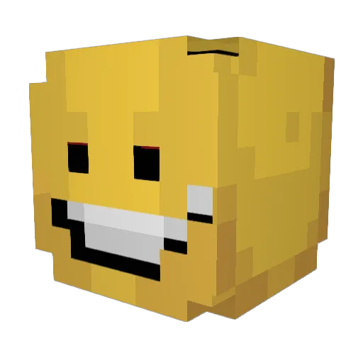 CapoJericho Minecraft avatar head, 3D render