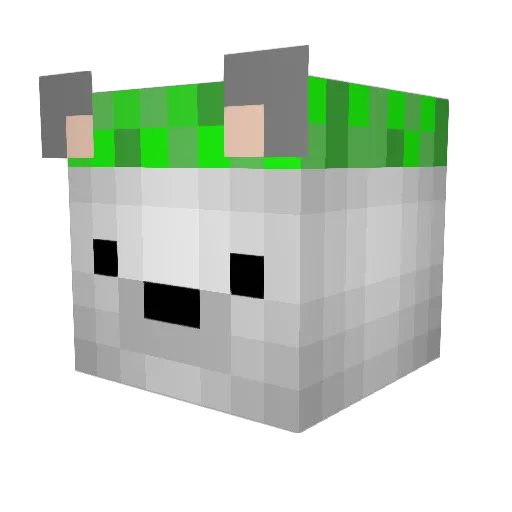 CapoTheGreat Minecraft avatar head, 3D render