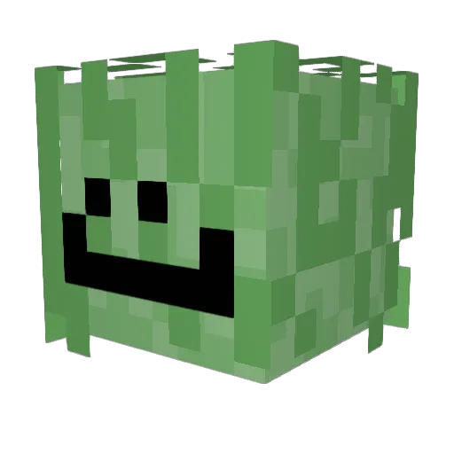 CapreseSalad79 Minecraft avatar head, 3D render