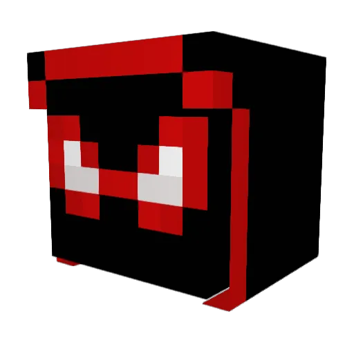CapriceSS Minecraft avatar head, 3D render