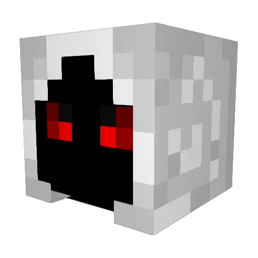 Caps88 Minecraft avatar head, 3D render