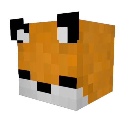 CaptQuackerJacks Minecraft avatar head, 3D render