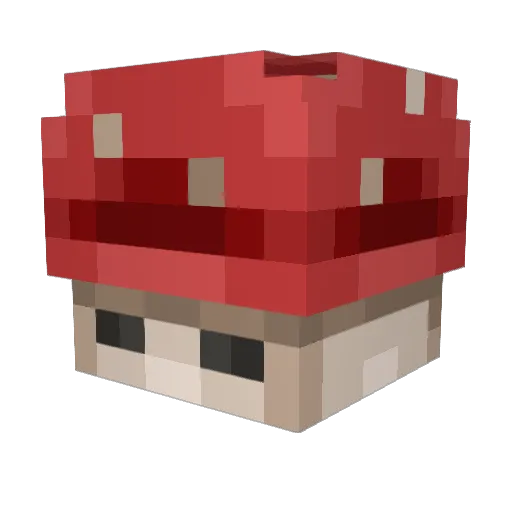 CaptStewson Minecraft avatar head, 3D render