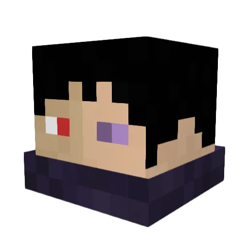 CaptSticky Minecraft avatar head, 3D render