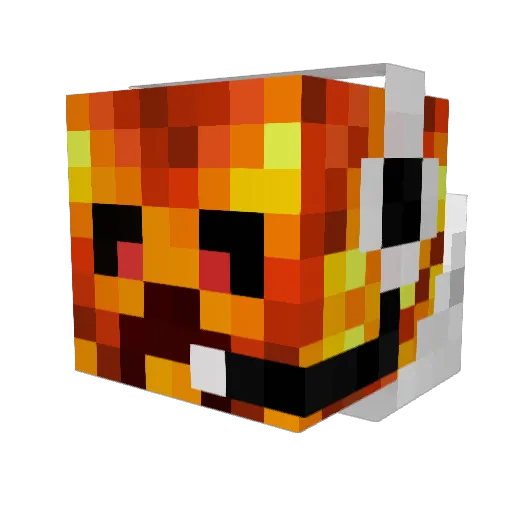 Capt_Epic Minecraft avatar head, 3D render