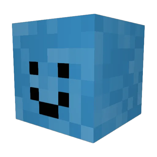 Captain1349 Minecraft avatar head, 3D render