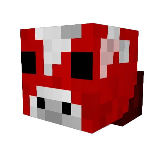 Captain15 Minecraft avatar head, 3D render