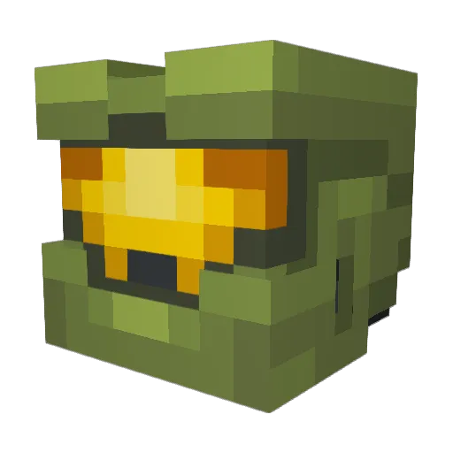 Captain75676157 Minecraft avatar head, 3D render