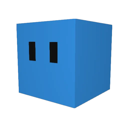 CaptainBerry543 Minecraft avatar head, 3D render
