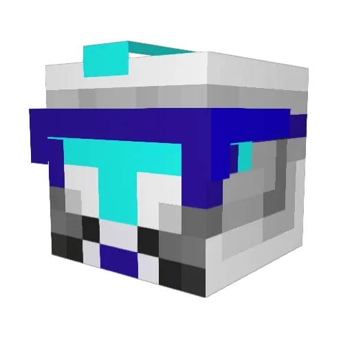 CaptainBill321 Minecraft avatar head, 3D render