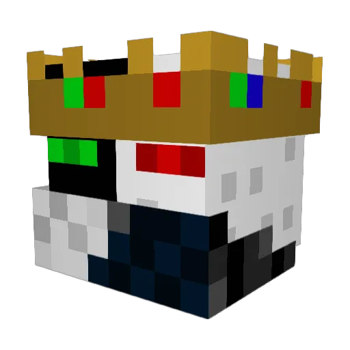 CaptainCavemanJr Minecraft avatar head, 3D render