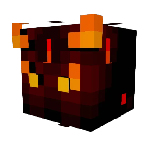 CaptainChaos1221 Minecraft avatar head, 3D render