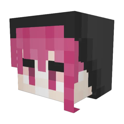 CaptainChaz9 Minecraft avatar head, 3D render