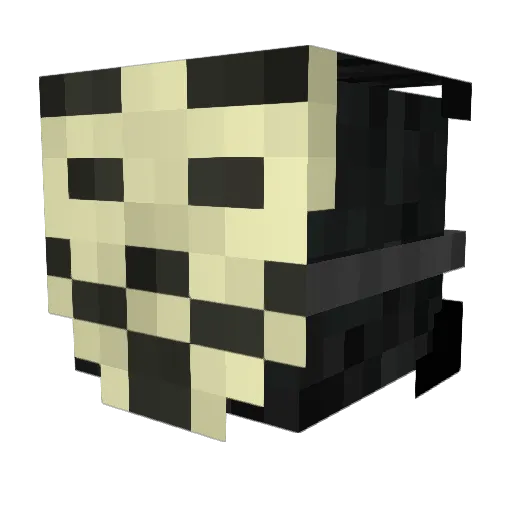 CaptainCrunch113 Minecraft avatar head, 3D render