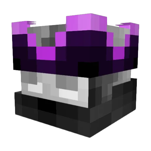 CaptainGandora Minecraft avatar head, 3D render