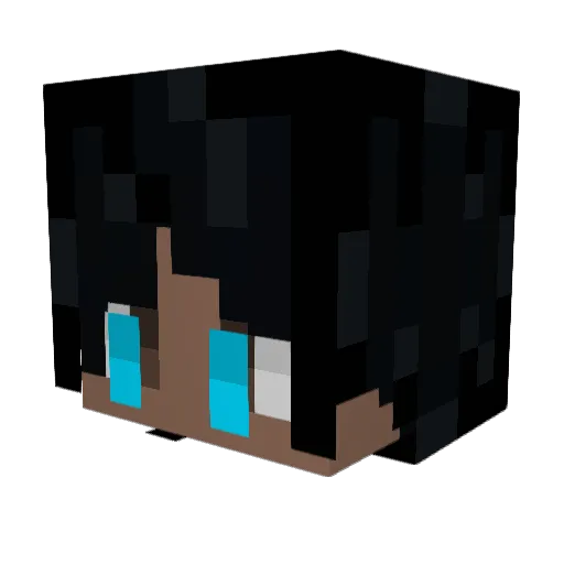 CaptainMagma020 Minecraft avatar head, 3D render