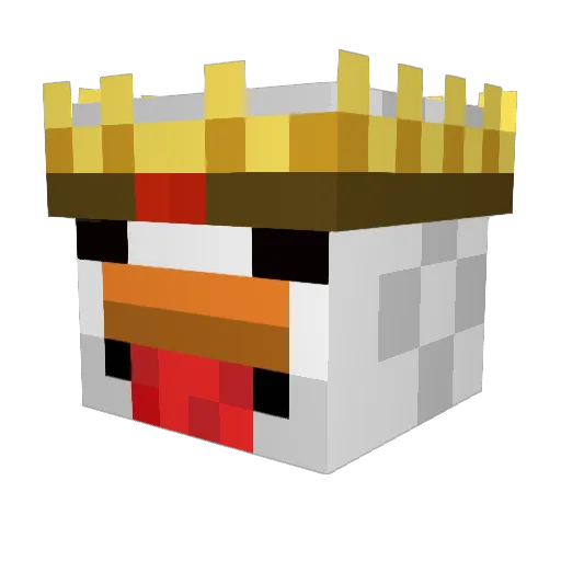 CaptainObvious00 Minecraft avatar head, 3D render