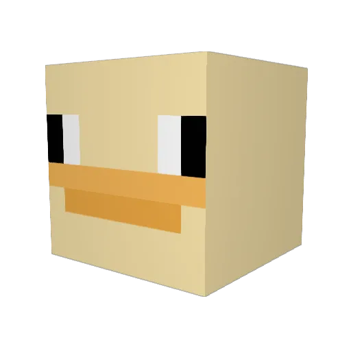 CaptainRoachy Minecraft avatar head, 3D render