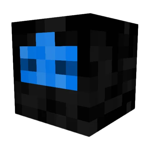 CaptainSpongeee Minecraft avatar head, 3D render