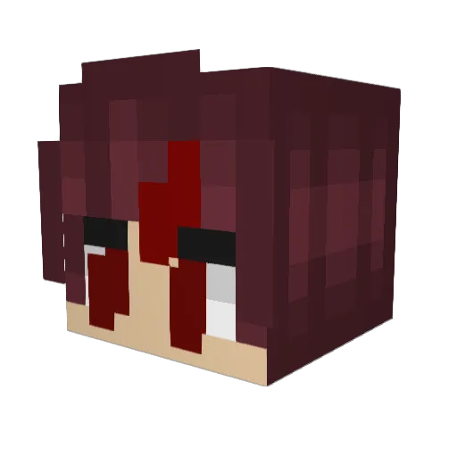 CaptainSwag_YT Minecraft avatar head, 3D render