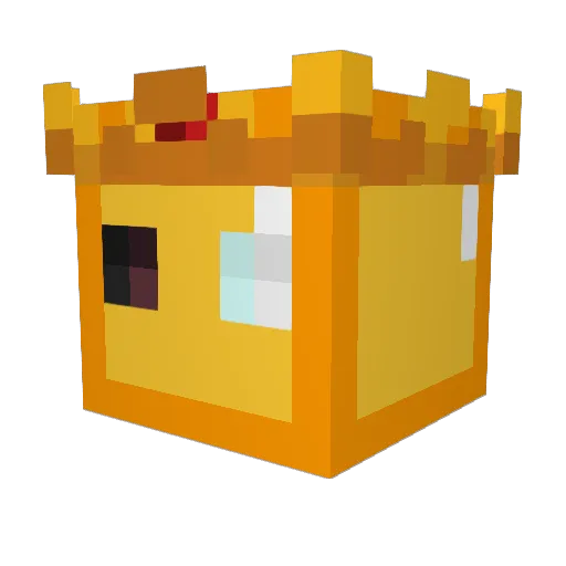 CaptainVader200 Minecraft avatar head, 3D render