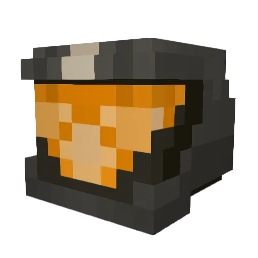 CaptainWarsmith Minecraft avatar head, 3D render