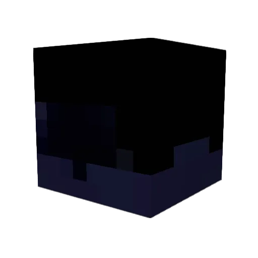 CaptainWater71 Minecraft avatar head, 3D render