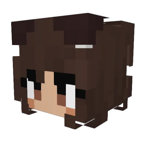 Captain_Alex23 Minecraft avatar head, 3D render