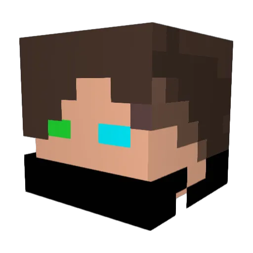 Captain_Cat111 Minecraft avatar head, 3D render