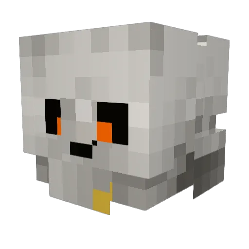 Captain_Crooked_ Minecraft avatar head, 3D render