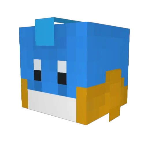 Captain_Ezreal15 Minecraft avatar head, 3D render
