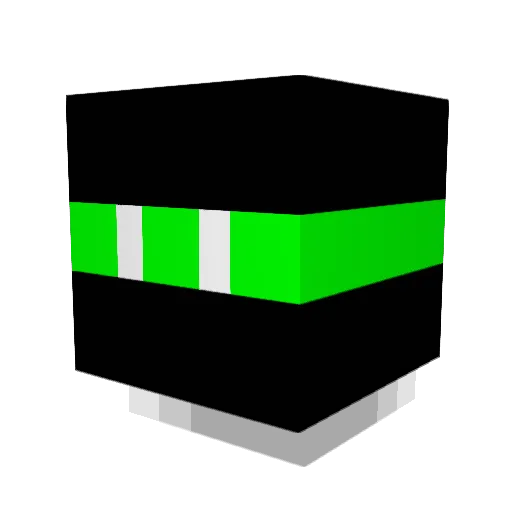 Captain_Fluffy99 Minecraft avatar head, 3D render