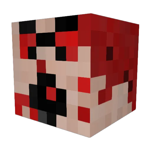 Captain_Mazzy Minecraft avatar head, 3D render