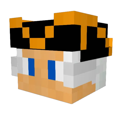 Captain_Morgan31 Minecraft avatar head, 3D render