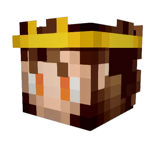 Captain_Psy Minecraft avatar head, 3D render