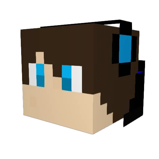 Captain_Sheep46 Minecraft avatar head, 3D render