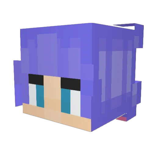 Captain_Skippy Minecraft avatar head, 3D render