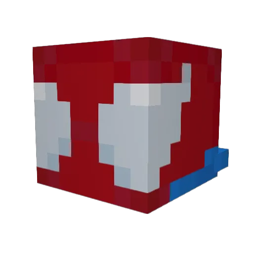 Captain_Toad_0 Minecraft avatar head, 3D render