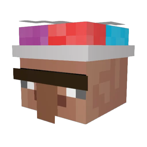Captain_joel01 Minecraft avatar head, 3D render