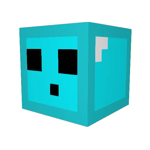 Captainahab1235 Minecraft avatar head, 3D render